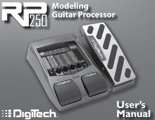 Models and Parameters - Digitech