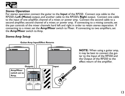 Models and Parameters - Digitech