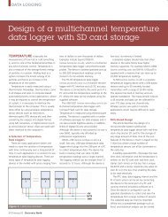 Design of a multichannel temperature data logger with SD card ...