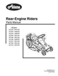 Rear-Engine Riders - Ariens