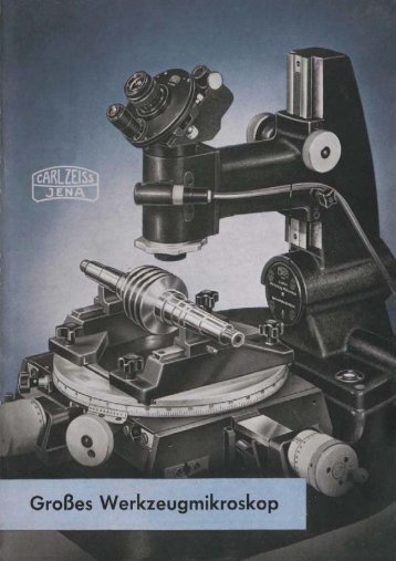 Grosses Werkzeugmikroskop - Optik-Online