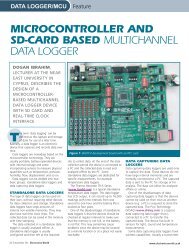 MICROCONTROLLER AND SD-CARD BASED ... - MikroElektronika
