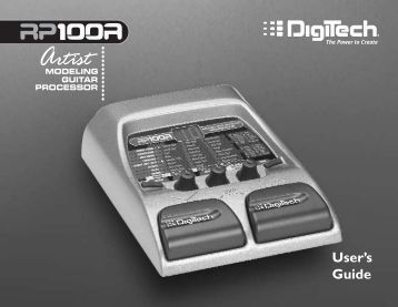 Digitech Rp355 Manual Download Digitech Rp355 Manual Download