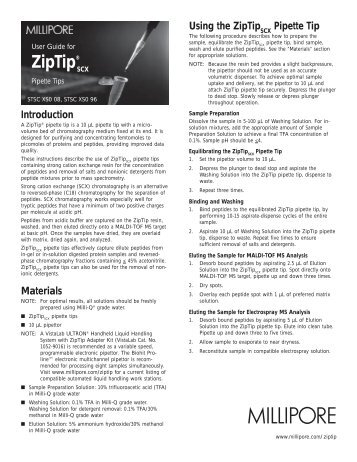 ZipTip® - Millipore