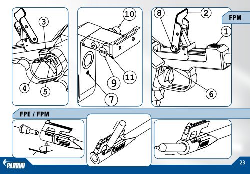 manuale di istruzioni user manual manuel d'instructions ... - Pardini