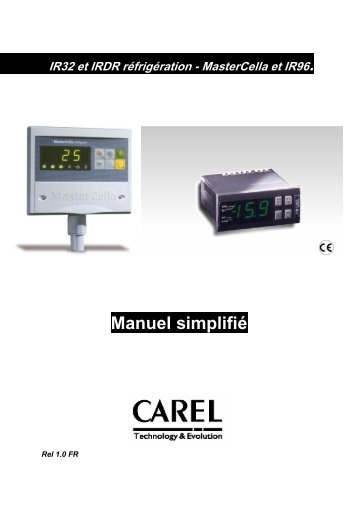 MasterCella et IR96. Manuel simplifiÃ© - DSC