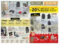 -20%AUf ALLE - Military Megastore