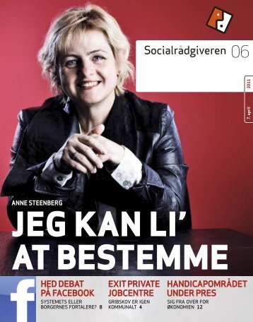 SocialrÃ¥dgiveren nr. 6-2011 - Dansk SocialrÃ¥dgiverforening