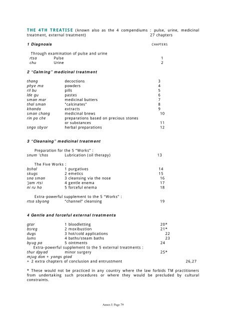 Tibetan Herbal Medicine Core Curriculum [PDF]