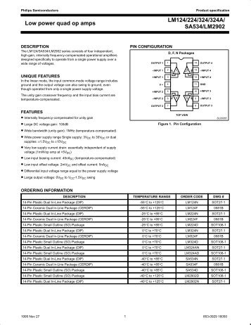 LM324N datasheet - Datasheet Catalog