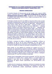 ANEXO 11 - ConstataÃ§Ãµes Workshop - CigrÃ©