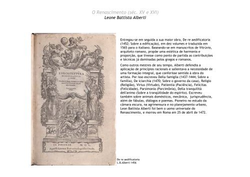 O Renascimento (sÃ©c. XV e XVI) - Histeo.dec.ufms.br