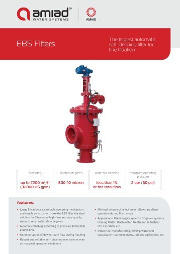 EBS Filters - Amiad