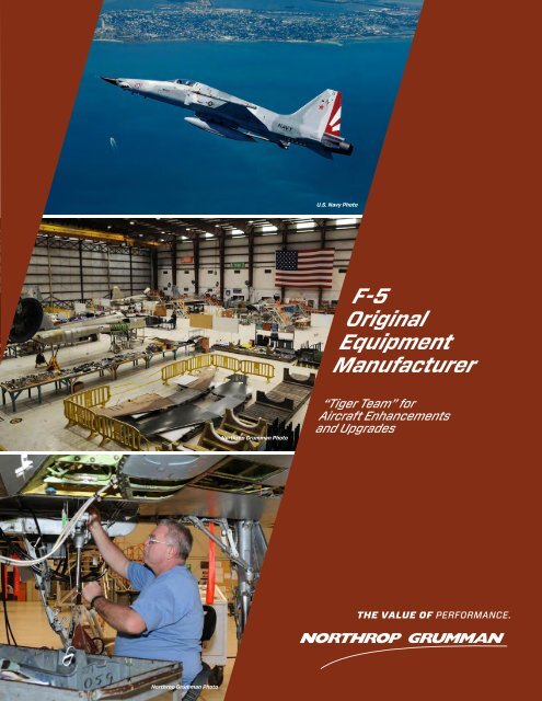 F-5 Tiger Brochure - Northrop Grumman Corporation