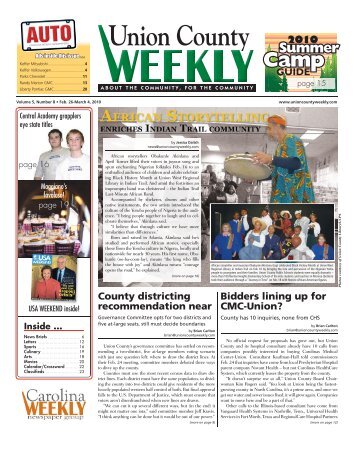 Union County Inside - Carolina Weekly Newspapers