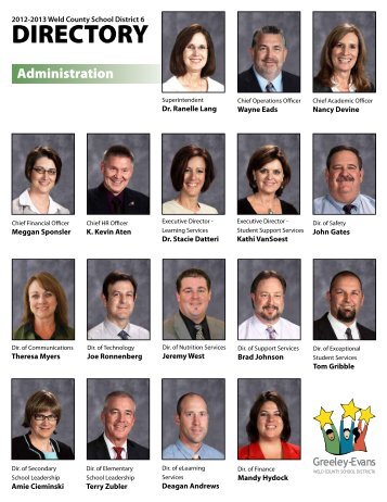 DIRECTORY - Greeley Schools