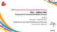 Framework for Interoperable Media Services EBU â AMWA FIMS ...