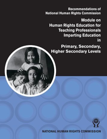 Human Rights Education for Teaching Professionals ... - BHRC