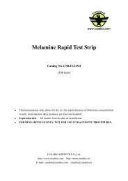 Melamine Rapid Test Strip