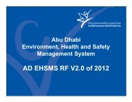 AD EHSMS RF V2.0 of 2012