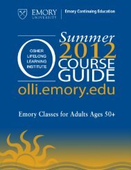 Emory Continuing Education