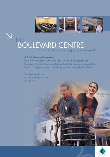 Download Boulevard Centre Brochure - Town of Cambridge