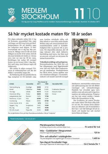 Läs Medlem Stockholm som pdf - Konsumentföreningen Stockholm
