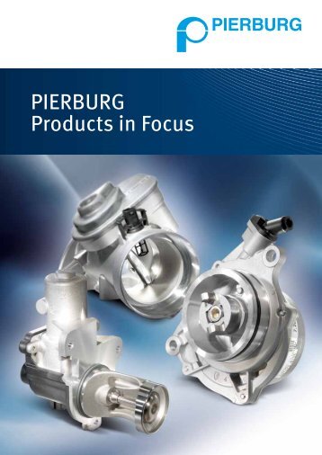 PIERBURG Products in Focus (pdf) - MS Motor Service