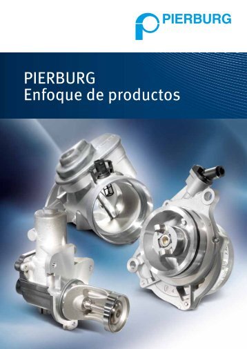 Productos de PIERBURG enfocados - MS Motor Service