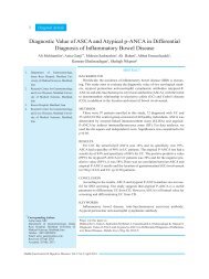 Diagnostic Value of ASCA and Atypical p-ANCA in ... - IAGH