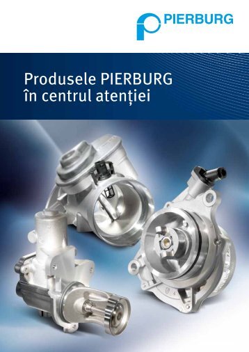 Produsele PIERBURG în  centrul atenției - MS Motor Service