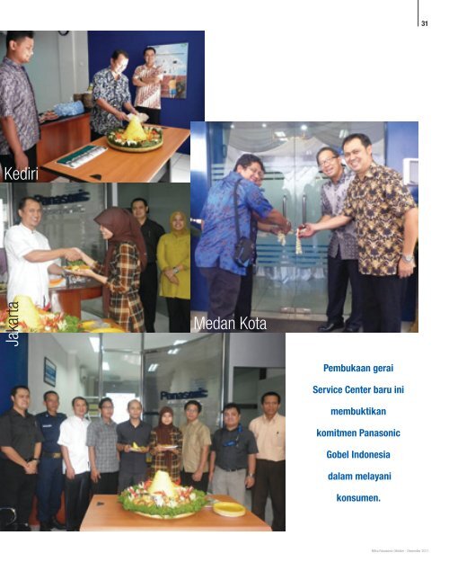 Mitra Panasonic Oktober - Desember 2011 - KWN Indonesia