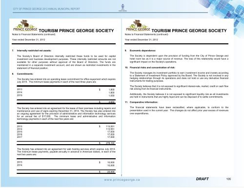 2012 City of Prince George Annual Report