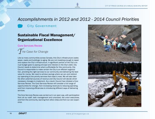2012 City of Prince George Annual Report