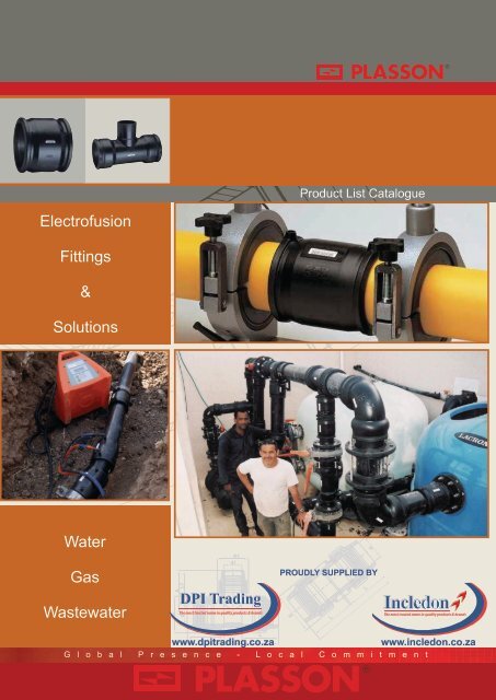 Plasson Electrofusion Fittings SA Catalogue - Incledon