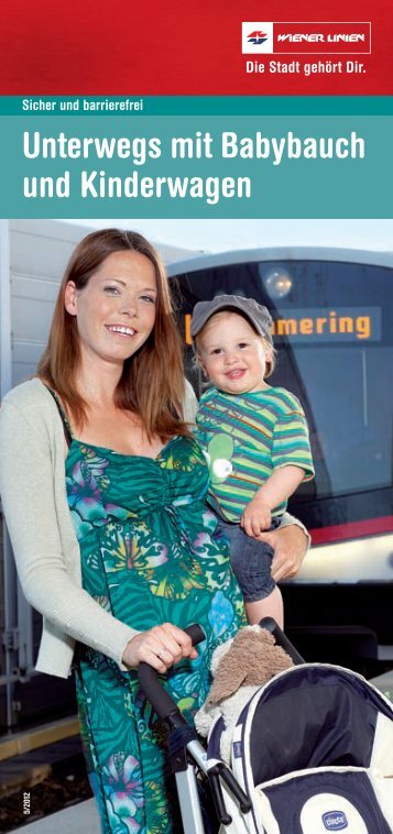 Unterwegs mit Babybauch und Kinderwagen - Wiener Linien