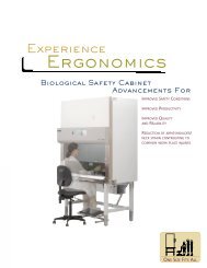 Ergonomics - INTEGRA Biosciences