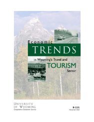 Economic Trends in Wyoming's Travel and Tourism Sector