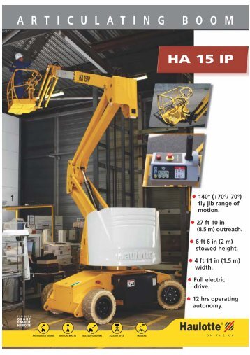 Haulotte HA15IP - Facelift