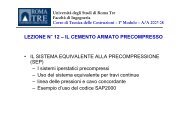 lezione nÂ° 12 il cemento armato precompresso ... - Ablaweb.com