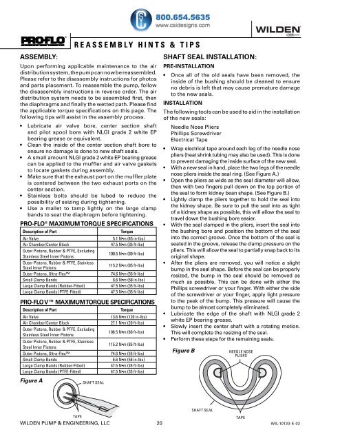 P8/PV8 Maintenance Manual - Csidesigns.com