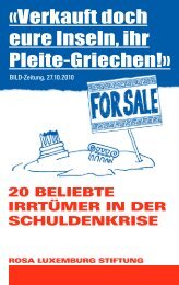 «Verkauft doch eure Inseln, ihr Pleite-Griechen!» - NachDenkSeiten