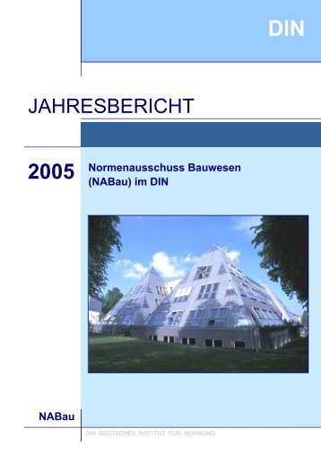 NABau-Jahresbericht 2005