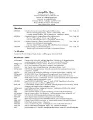 +Curriculum Vitae - IARC Research - University of Alaska Fairbanks