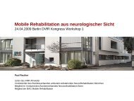 Mobilen Neurologischen Rehabilitation - BV ANR