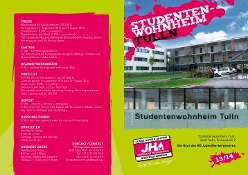 Studenten- wohnheim Tulln - Noejhw.at