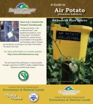 Air Potato Brochure - Florida Exotic Pest Plant Council