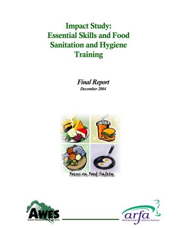 Impact Study: Essential Skills and Food Sanitation and Hygiene ...