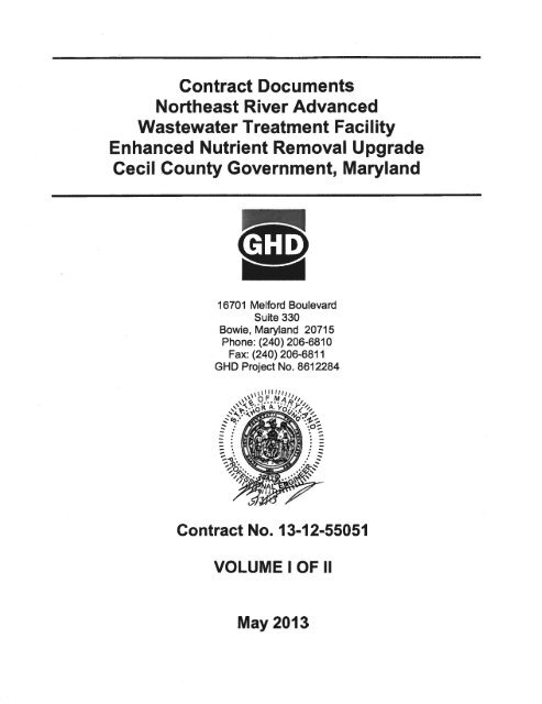 ne enr upgrade specs vol 1 - Cecil County Government