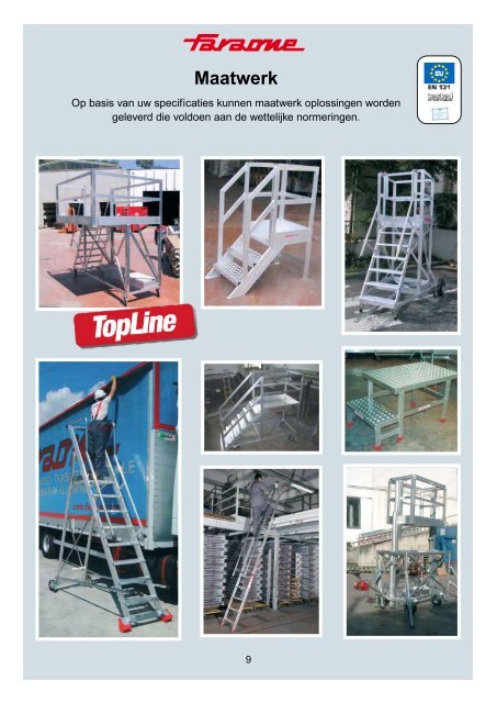 TopLine Trappen en Ladders Collectie 2010 - Veenma